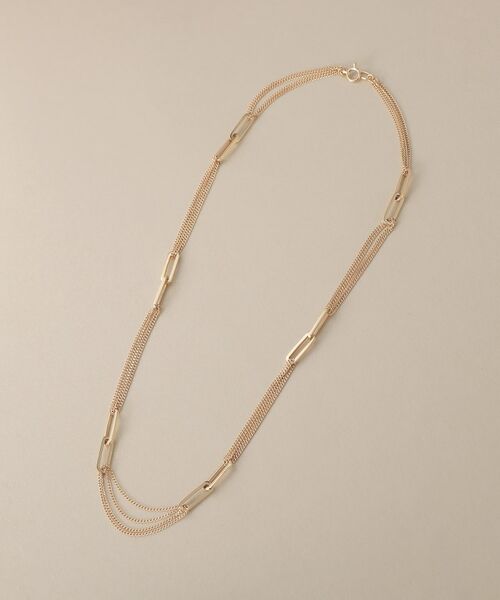 COCOSHNIK / ココシュニック ネックレス・ペンダント・チョーカー | K10プリムチェーンキヘイループステーション ネックレス | 詳細4