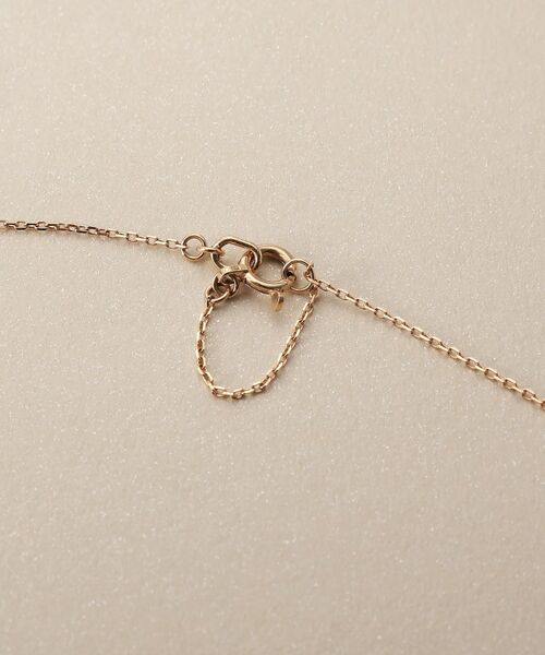 COCOSHNIK / ココシュニック ネックレス・ペンダント・チョーカー | K10ダイヤモンド ステップライン ネックレス | 詳細4