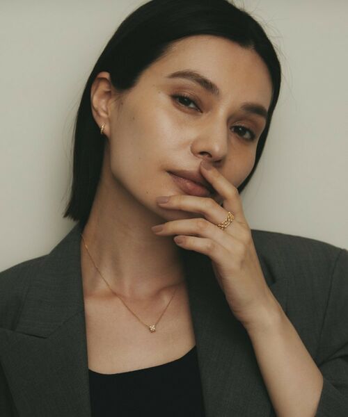 COCOSHNIK / ココシュニック リング | K18ダイヤモンド プレイドレース リング | 詳細5