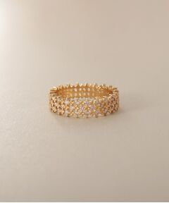 COCOSHNIK / ココシュニック リング | K18ダイヤモンド レース リング