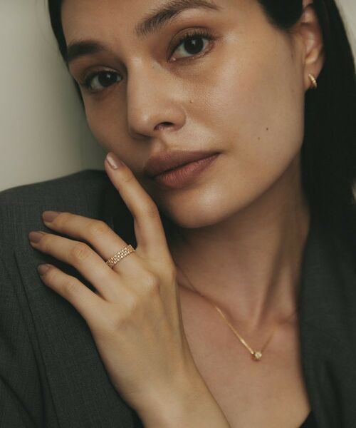 COCOSHNIK / ココシュニック リング | K18ダイヤモンド レース リング | 詳細6