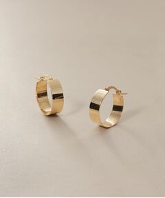 COCOSHNIK / ココシュニック ピアス・イヤリング | K10平板 フープピアス