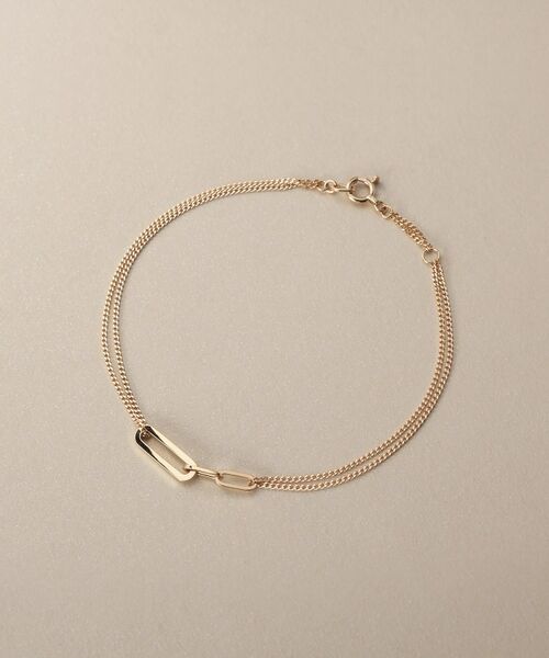 COCOSHNIK / ココシュニック ブレスレット・バングル | K10中空プリムキヘイループ ブレスレット | 詳細5