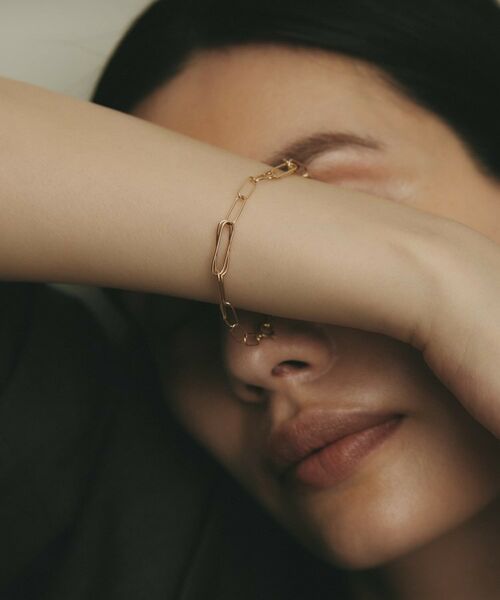 COCOSHNIK / ココシュニック ブレスレット・バングル | K10PCチェーンランダムコネクト ブレスレット | 詳細8