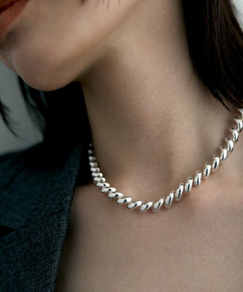 COCOSHNIK / ココシュニック ネックレス・ペンダント・チョーカー | シルバー デザインチェーン サンマルコネックレス | 詳細8