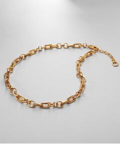 COCOSHNIK / ココシュニック ネックレス・ペンダント・チョーカー | シルバー ミックスチェーン ダブルリンクネックレス GP