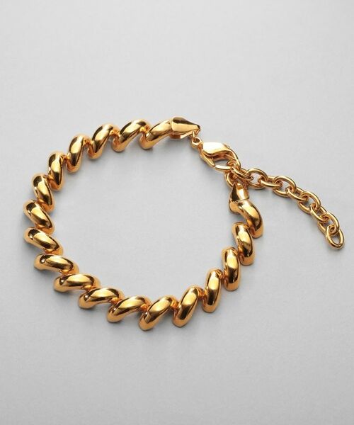 COCOSHNIK / ココシュニック ブレスレット・バングル | シルバー デザインチェーン サンマルコブレスレット GP | 詳細4