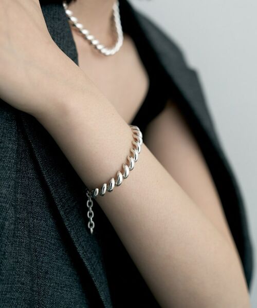 COCOSHNIK / ココシュニック ブレスレット・バングル | シルバー デザインチェーン サンマルコブレスレット | 詳細7