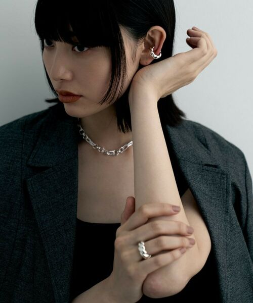 COCOSHNIK / ココシュニック ピアス・イヤリング | シルバー サンマルコイヤカフ | 詳細5