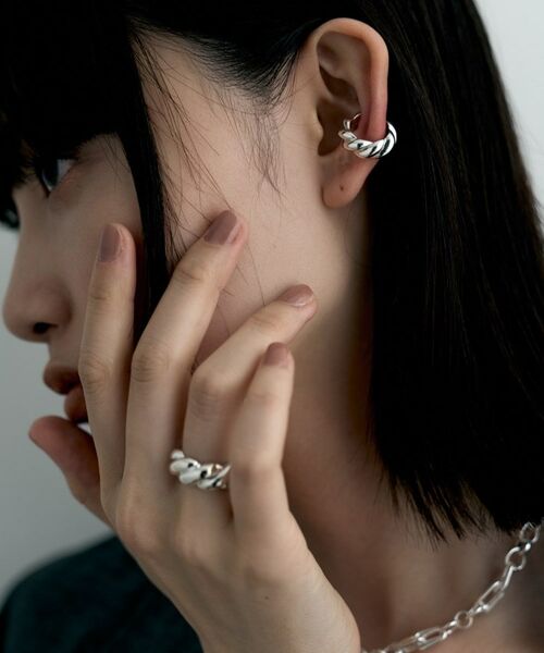 COCOSHNIK / ココシュニック ピアス・イヤリング | シルバー サンマルコイヤカフ | 詳細7