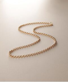 COCOSHNIK / ココシュニック ネックレス・ペンダント・チョーカー | K18中空ハーフラウンド ネックレス