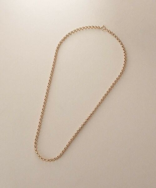 COCOSHNIK / ココシュニック ネックレス・ペンダント・チョーカー | K18中空ハーフラウンド ネックレス | 詳細4