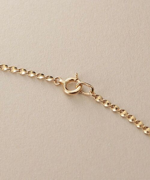 COCOSHNIK / ココシュニック ネックレス・ペンダント・チョーカー | K18ツイストエクレア ネックレス細 | 詳細3