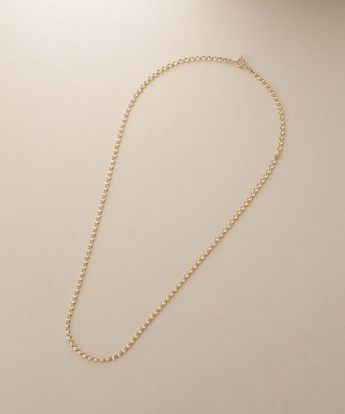 COCOSHNIK / ココシュニック ネックレス・ペンダント・チョーカー | K18ツイストエクレア ネックレス太 | 詳細4