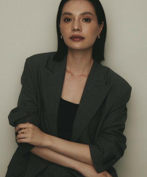 COCOSHNIK / ココシュニック ネックレス・ペンダント・チョーカー | K18ツイストエクレア ネックレス太 | 詳細6