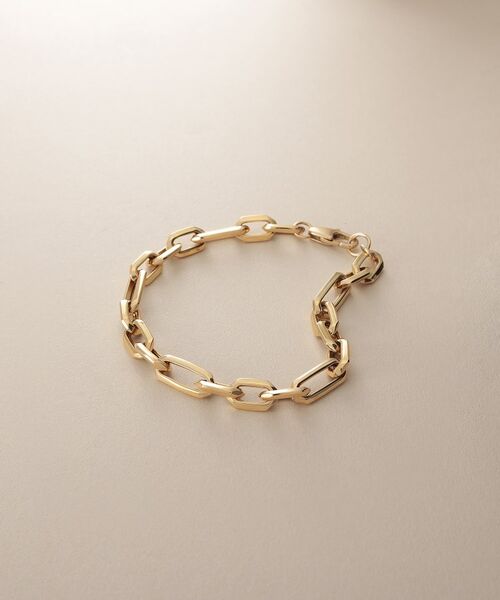 COCOSHNIK / ココシュニック ブレスレット・バングル | K18中空しのぎフィガロ ブレスレット | 詳細1