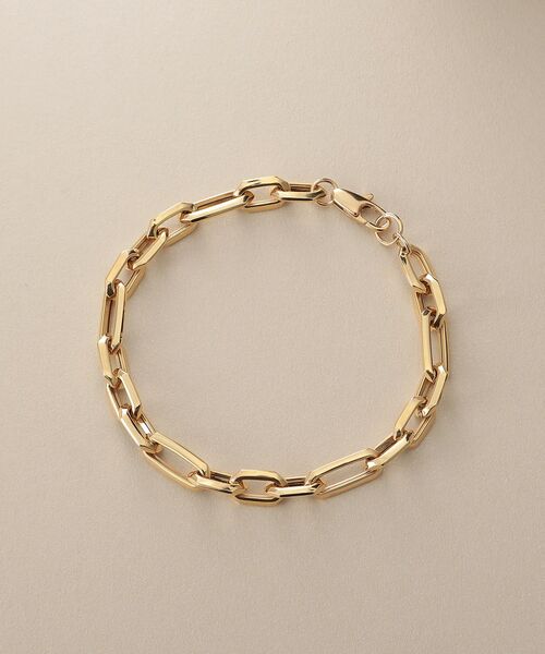 COCOSHNIK / ココシュニック ブレスレット・バングル | K18中空しのぎフィガロ ブレスレット | 詳細4
