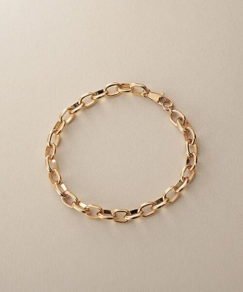 COCOSHNIK / ココシュニック ブレスレット・バングル | K18中空甲丸アズキ ブレスレット | 詳細4