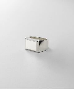 COCOSHNIK / ココシュニック リング | シルバー バケットカット シグネットリング