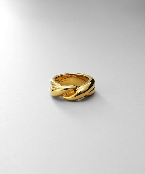 COCOSHNIK / ココシュニック リング | シルバー ギメルモチーフリング GP | 詳細1