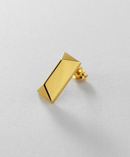 COCOSHNIK / ココシュニック ピアス・イヤリング | シルバー ロングピラミッド スタッドピアス GP | 詳細2