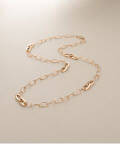 COCOSHNIK / ココシュニック ネックレス・ペンダント・チョーカー | K10PCフラットアズキステーション ネックレス
