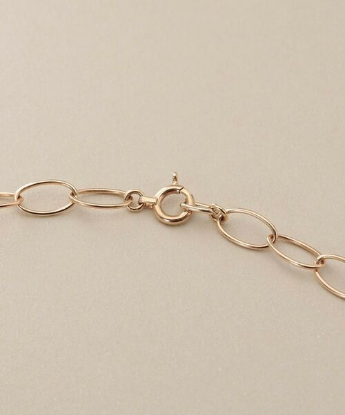 COCOSHNIK / ココシュニック ネックレス・ペンダント・チョーカー | K10PCフラットアズキステーション ネックレス | 詳細3