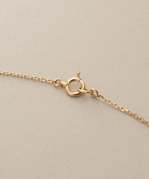 COCOSHNIK / ココシュニック ネックレス・ペンダント・チョーカー | K18ダイヤモンド 縦溝ビーズ ネックレス | 詳細3