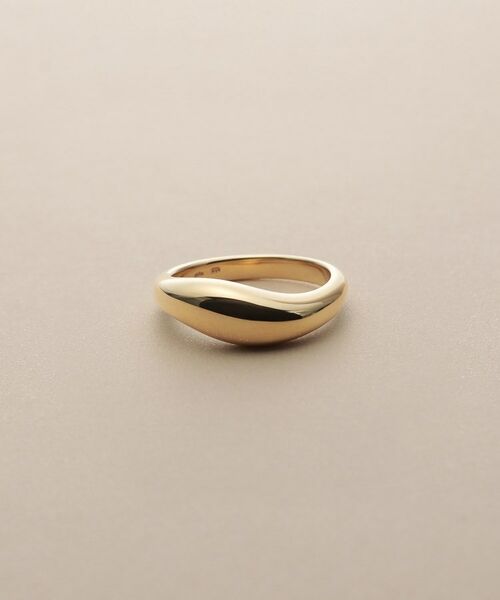 COCOSHNIK / ココシュニック リング | K10Sカーブスタック リング | 詳細1