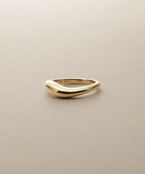 COCOSHNIK / ココシュニック リング | K10カーブスタック リング | 詳細1