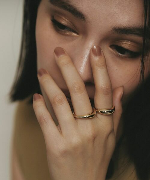 COCOSHNIK / ココシュニック リング | K10カーブスタック リング | 詳細7