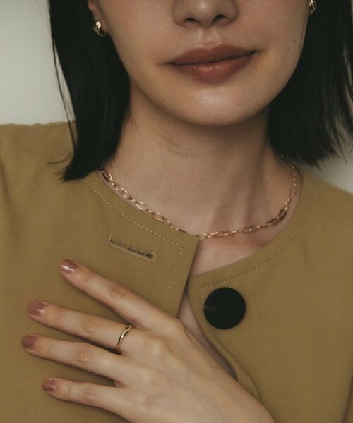 COCOSHNIK / ココシュニック リング | K10ウェーブスタック リング | 詳細6