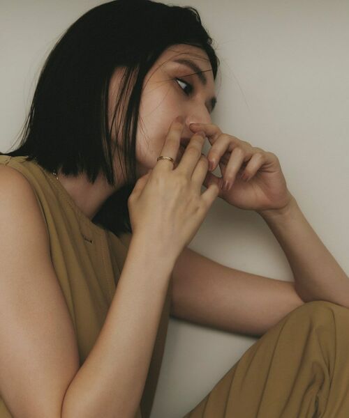 COCOSHNIK / ココシュニック リング | K10ダイヤモンド ブリッジ リング | 詳細6