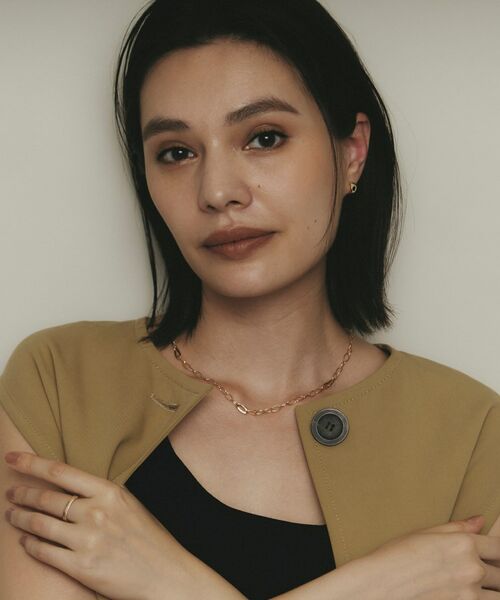 COCOSHNIK / ココシュニック リング | K10ダイヤモンド 縦溝 リング | 詳細6