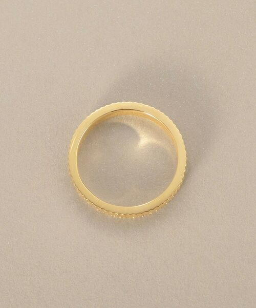 COCOSHNIK / ココシュニック リング | K18ダイヤモンド 縦溝 リング | 詳細4