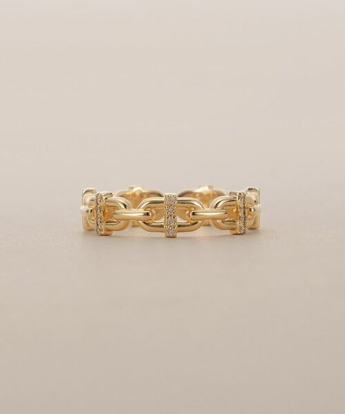 COCOSHNIK / ココシュニック リング | K18ダイヤモンド PCモチーフ リング | 詳細2