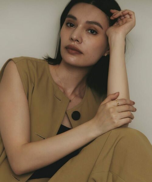 COCOSHNIK / ココシュニック リング | K18ダイヤモンド PCモチーフ リング | 詳細6