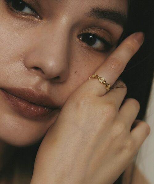 COCOSHNIK / ココシュニック リング | K18ダイヤモンド PCモチーフ リング | 詳細8