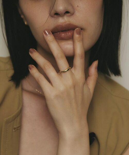 COCOSHNIK / ココシュニック リング | K18Sカーブ リング | 詳細6