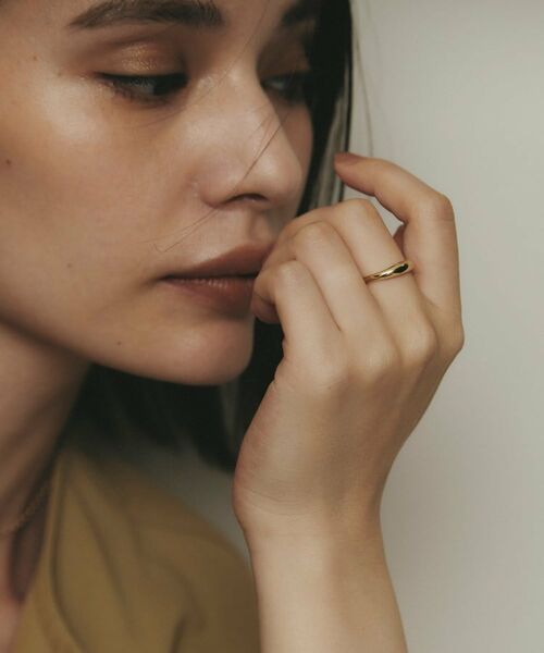 COCOSHNIK / ココシュニック リング | K18Sカーブ リング | 詳細7