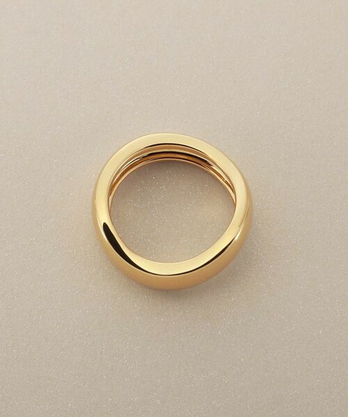COCOSHNIK / ココシュニック リング | K18ウェーブライン リング | 詳細3