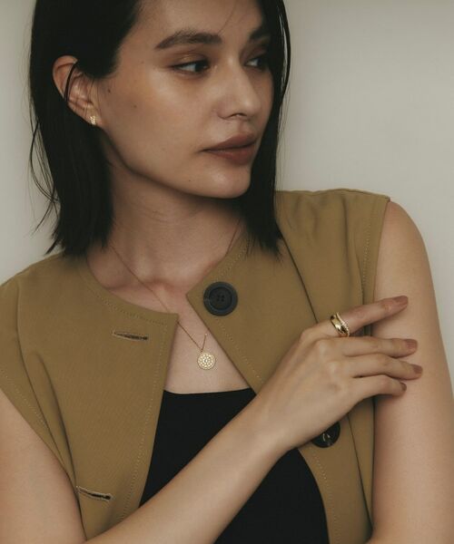 COCOSHNIK / ココシュニック リング | K18ウェーブライン リング | 詳細5