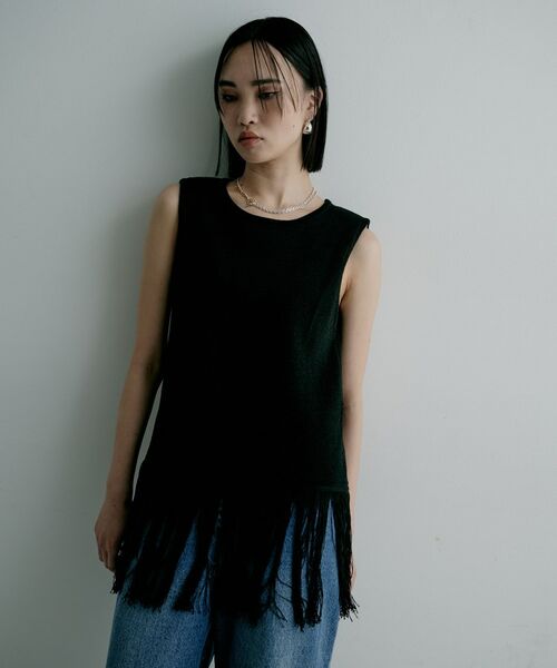 COCOSHNIK / ココシュニック ネックレス・ペンダント・チョーカー | シルバー コンビカラー フラットオーバル フラットケーブルマンテルネックレス | 詳細7