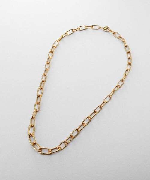 COCOSHNIK / ココシュニック ネックレス・ペンダント・チョーカー | シルバー デザインチェーン ケーブルグラデーションネックレスGP | 詳細4