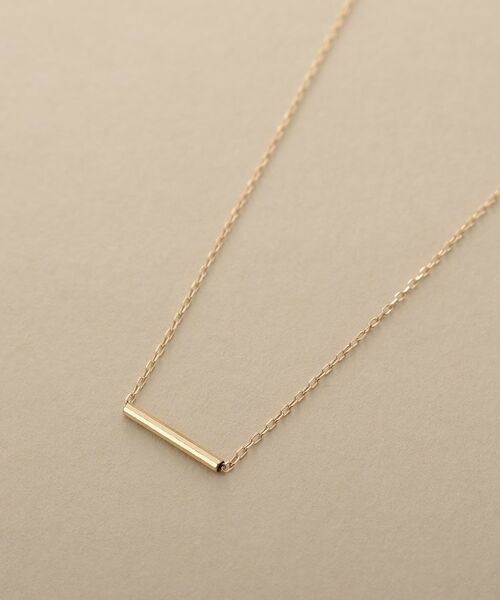 COCOSHNIK / ココシュニック ネックレス・ペンダント・チョーカー | K10スキニーネックレス バービーズ | 詳細2