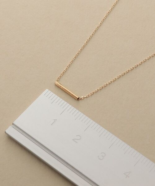 COCOSHNIK / ココシュニック ネックレス・ペンダント・チョーカー | K10スキニーネックレス バービーズ | 詳細6