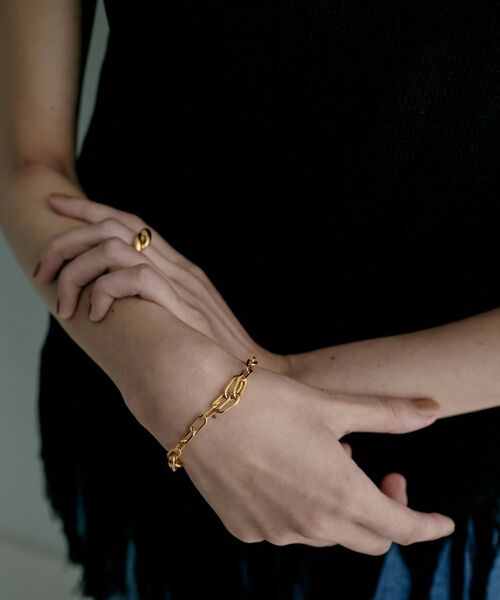 COCOSHNIK / ココシュニック ブレスレット・バングル | シルバー デザインチェーン ケーブルタングルブレスレットGP | 詳細7