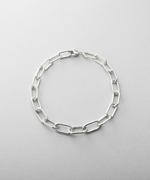 COCOSHNIK / ココシュニック ブレスレット・バングル | シルバー デザインチェーン ケーブルグラデーションブレスレット | 詳細4