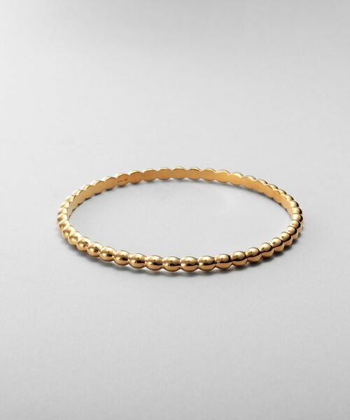 COCOSHNIK / ココシュニック ブレスレット・バングル | シルバー オーバルボールバングルGP | 詳細1