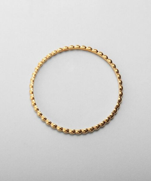 COCOSHNIK / ココシュニック ブレスレット・バングル | シルバー オーバルボールバングルGP | 詳細3